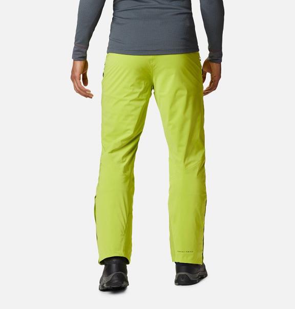 Columbia Wild Card Ski Pants Yellow For Men's NZ10762 New Zealand